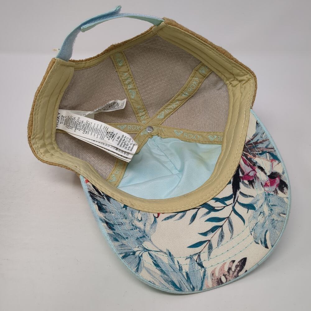 Roxy Strapback Hat Multicolor One Size Leather Pa… - image 7